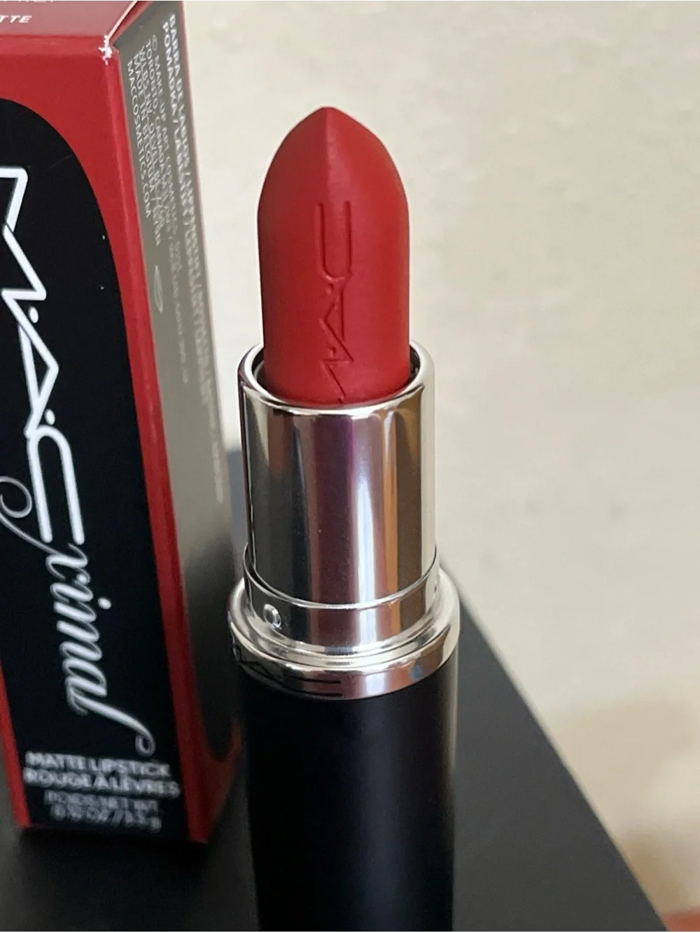 MAC MAcximal matte lipstick 602 Chili full size new